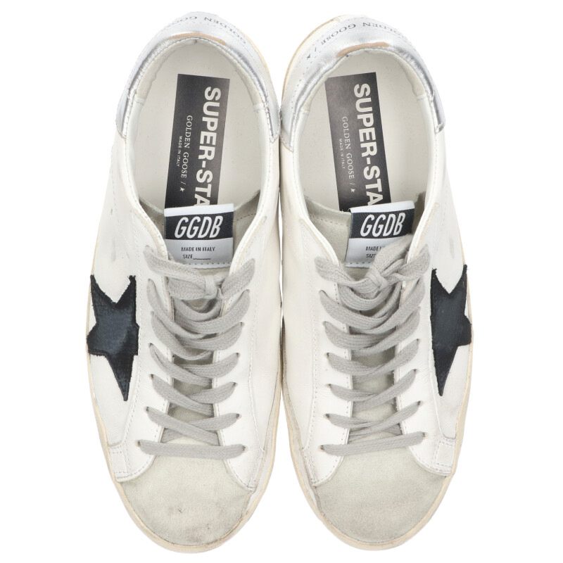 GOLDEN GOOSE Super Star Classic Distressed Low-Top Size 6.5