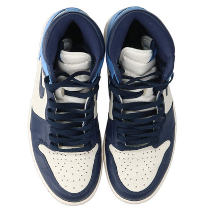 NIKE Air Jordan 1 Retro High OG Blue White Size 9