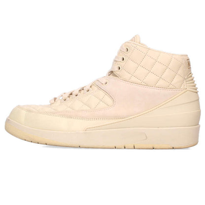 NIKE Air Jordan 2 Retro Just Don Sneakers Beige Size 9