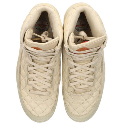 NIKE Air Jordan 2 Retro Just Don Sneakers Beige Size 9