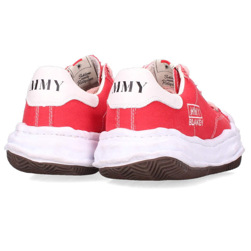 MIHARAYASUHIRO 08FW Original Sole Sneakers Red/Wht Size 9.5