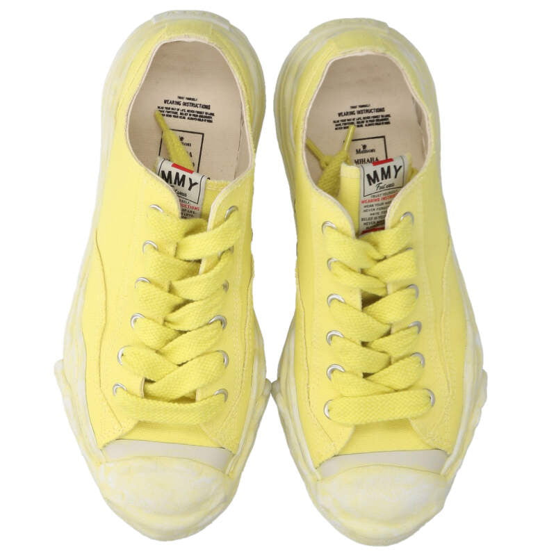 MIHARAYASUHIRO 14FW Original Sole Low-Cut Yell Size 9.5