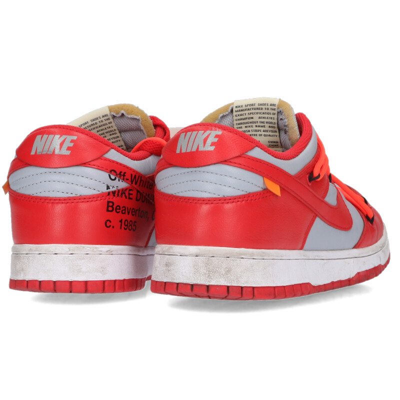 NIKE OFF-WHITE Dunk Low Sneakers Size 9.5