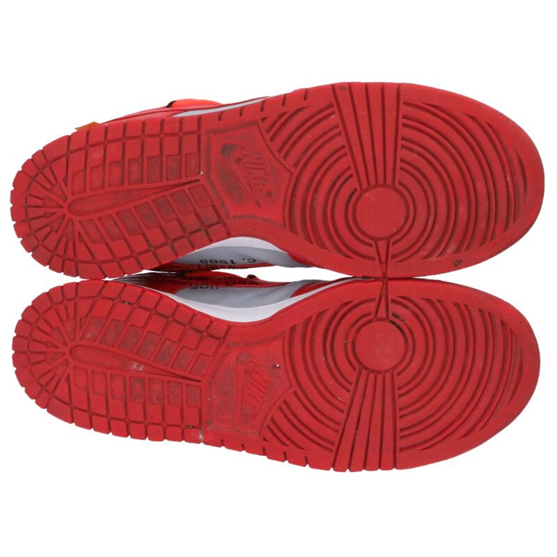 NIKE OFF-WHITE Dunk Low Sneakers Size 9.5