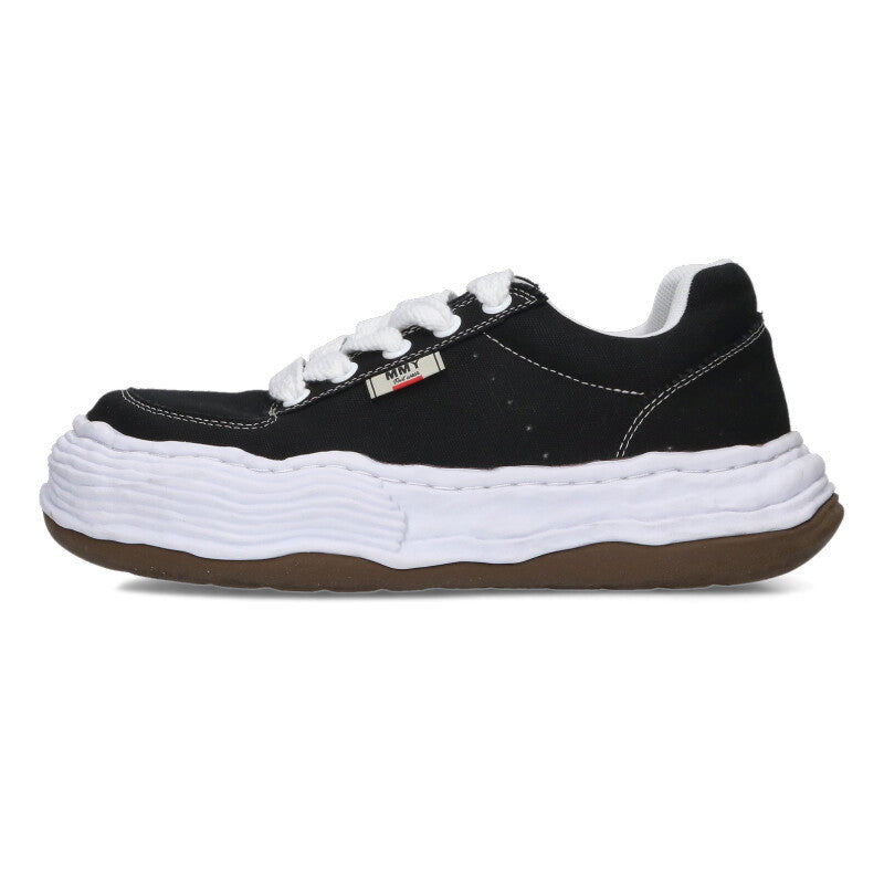 MIHARAYASUHIRO Canvas Low-Cut Sneakers Black Size 8.5