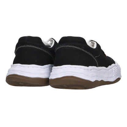 MIHARAYASUHIRO Canvas Low-Cut Sneakers Black Size 8.5