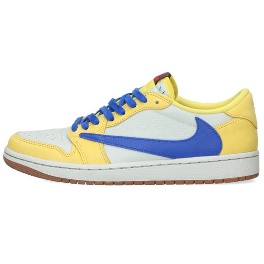 Travis Scott x Nike Air Jordan 1 Low Canary Size 10