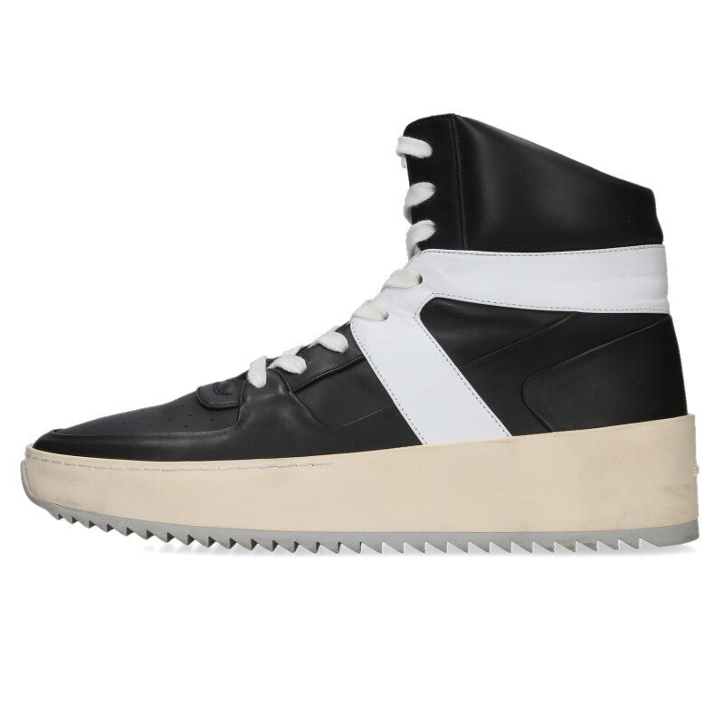 FEAR OF GOD Basketball High-Top Sneaker Black/White Size 8.5
