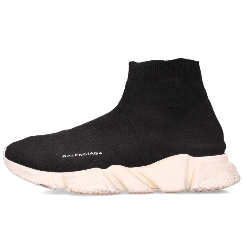 BALENCIAGA Speed Trainer Sneakers Black Size 11.5