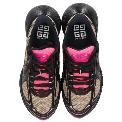 GIVENCHY FR1212 Multi Sneakers Beige Pink Size 8.5