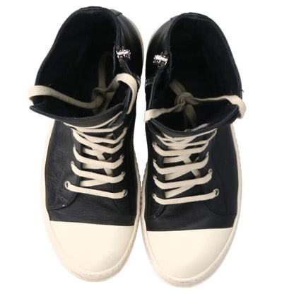 Rick Owens RAMONES Leather High-Top Sneakers Multi Size 8.5