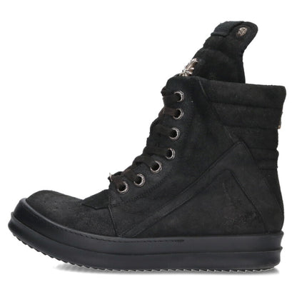 Chrome Hearts GeoBasket CH Cross Leather High-Top Size 6