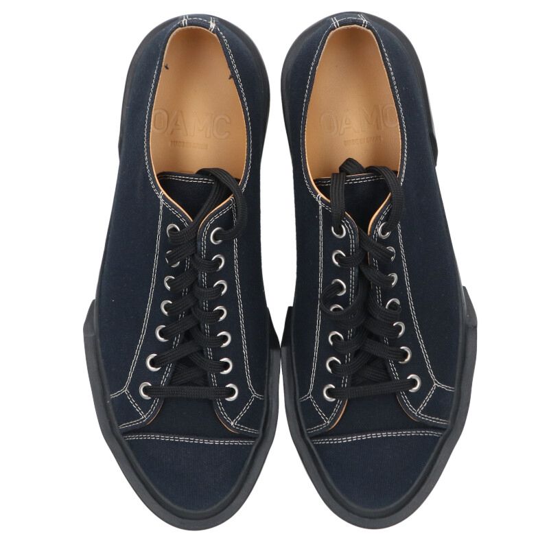 OAMC Canvas Low-Cut Sneakers Black Size 6.5