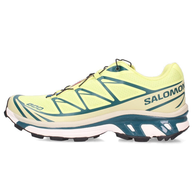 Salomon XT-6 Low-Cut Sneakers Yellow Green Multi Size 8