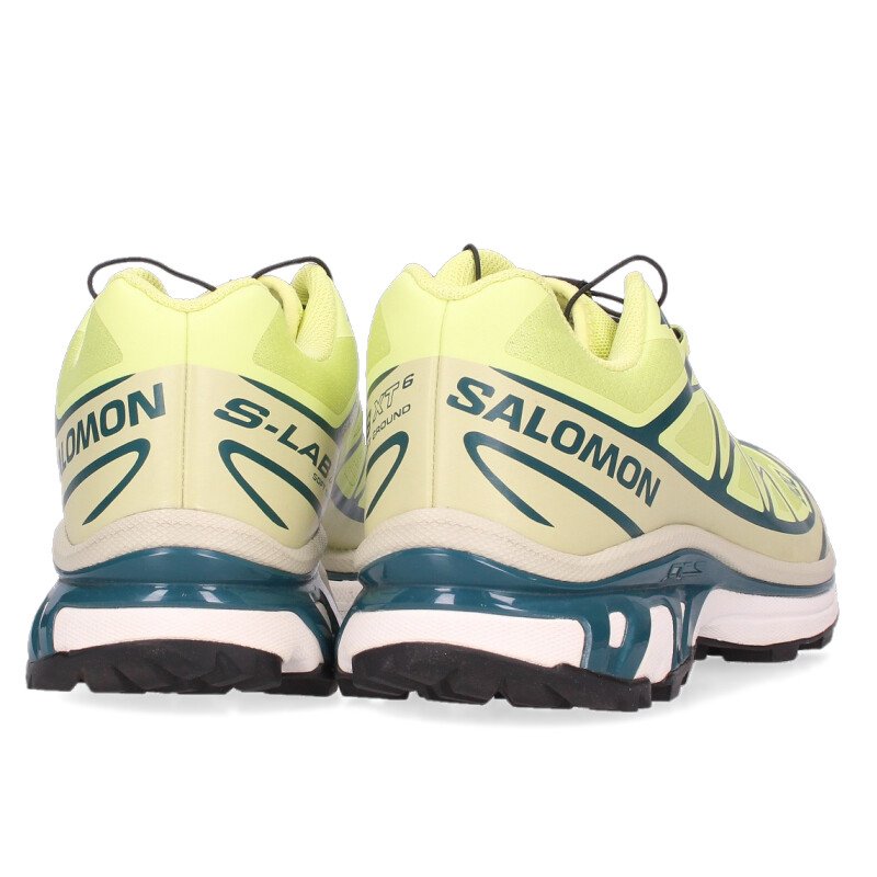 Salomon XT-6 Low-Cut Sneakers Yellow Green Multi Size 8