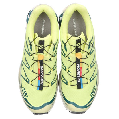Salomon XT-6 Low-Cut Sneakers Yellow Green Multi Size 8