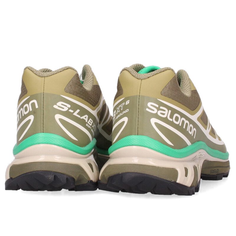 Salomon XT-6 Low-Cut Sneakers Khaki Green Size 8