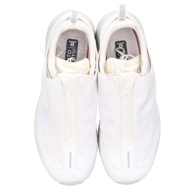FUMITO GANRYU x Salomon ULTRA Center Zip Low White Size 8