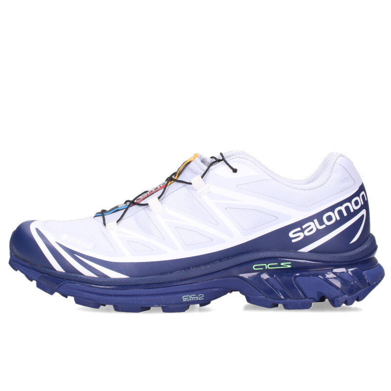 Salomon XT-6 GTX GORE-TEX Low-Cut Sneakers Blue Size 8