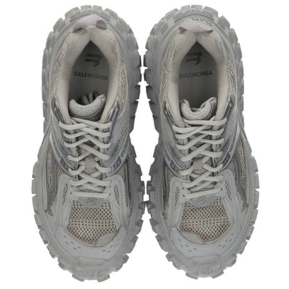 BALENCIAGA BOUNCER Chunky Sole Sneakers Gray Size 8.5
