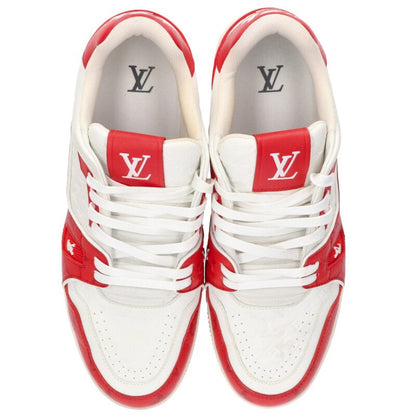 LOUISVUITTON LV Trainer Monogram Low-Top Red/White Size 9