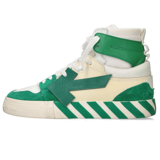 OFF-WHITE High Top Vulcanized Leather Multi Size 6.5