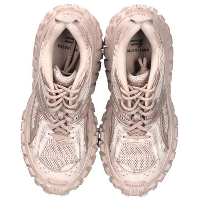 BALENCIAGA Platform Bouncer Sneakers Beige Size 8.5