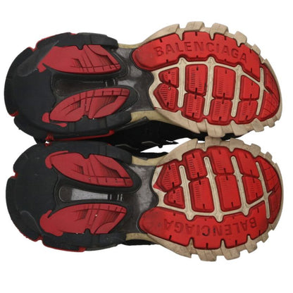 BALENCIAGA Track Sneakers Black Red Size 8.5