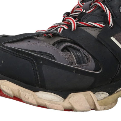 BALENCIAGA Track Sneakers Black Red Size 8.5