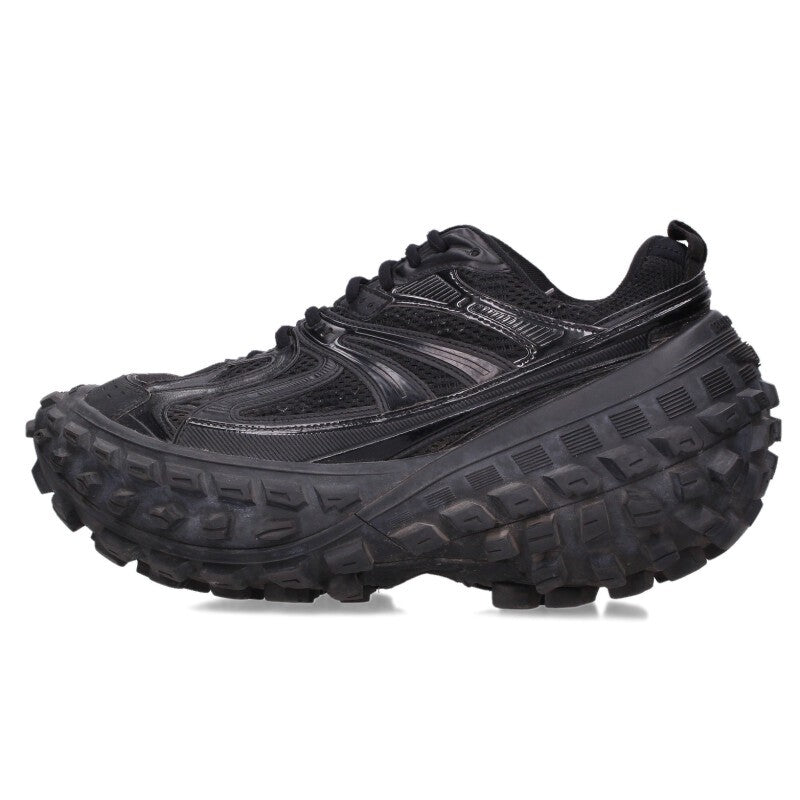 BALENCIAGA BOUNCER Chunky Sole Sneakers Black Size 7.5