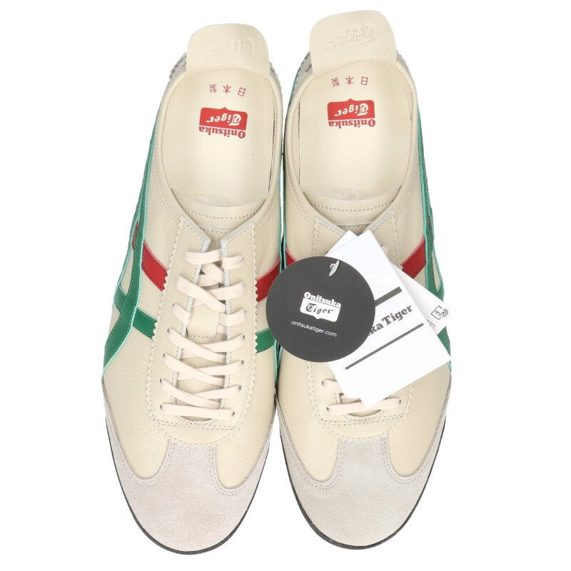 Onitsuka Tiger MEXICO 66 DELUXE Gray Green Sneakers Size 9.5