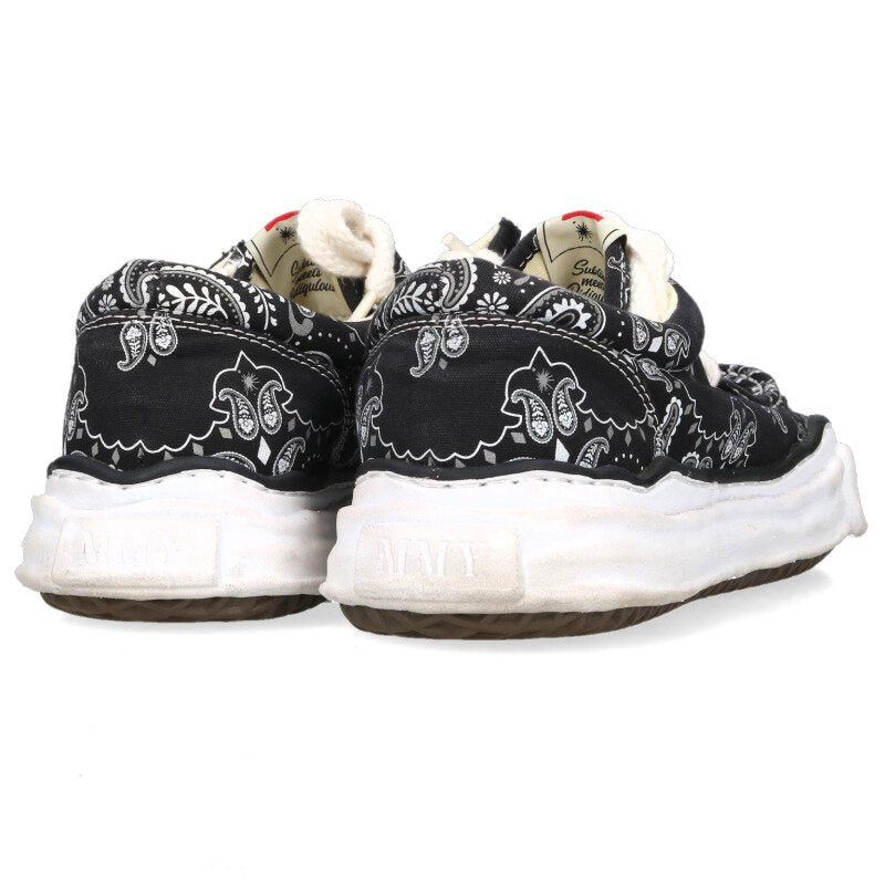 MIHARAYASUHIRO Bandana Print Canvas Sneakers Size 8.5