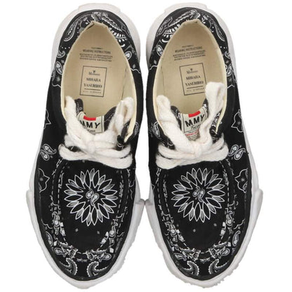 MIHARAYASUHIRO Bandana Print Canvas Sneakers Size 8.5