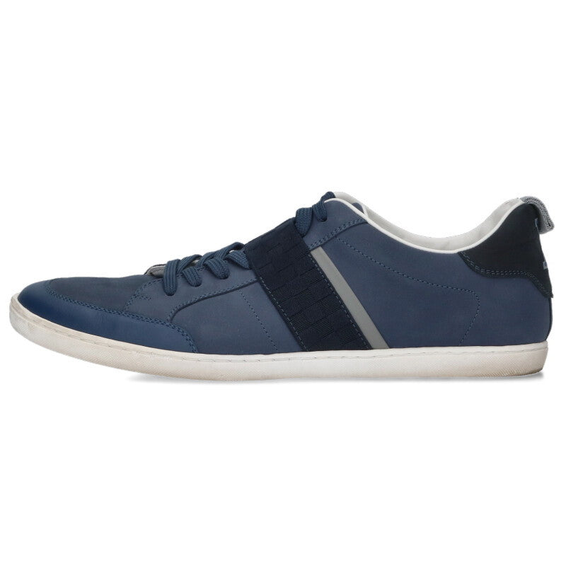 LOUISVUITTON Damier Strap Low-Cut Sneakers Navy White Size 7
