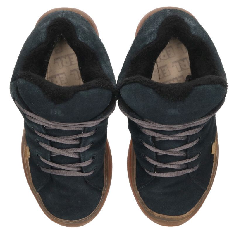ERL Boa Lined Low-Top Sneakers Black Brown Size 8