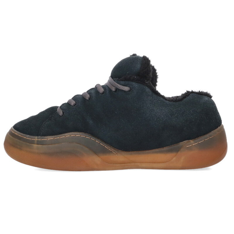 ERL Boa Lined Low-Top Sneakers Black Brown Size 8