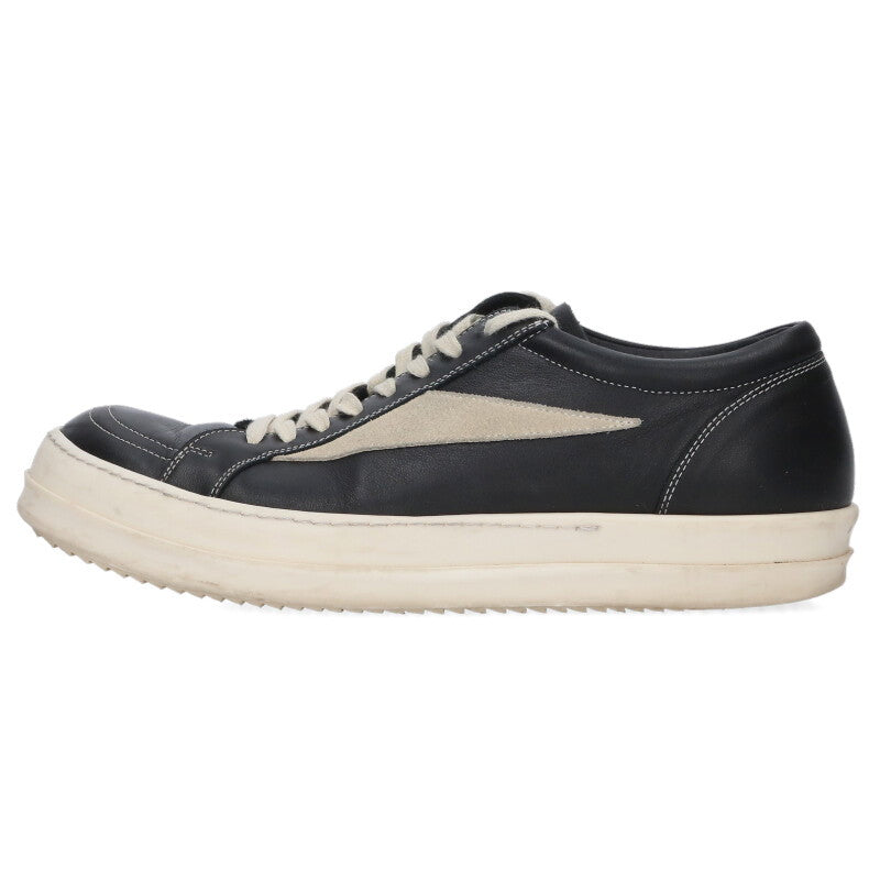 Rick Owens VINTAGE SNEAKERS Leather Low-Cut Size 10.5