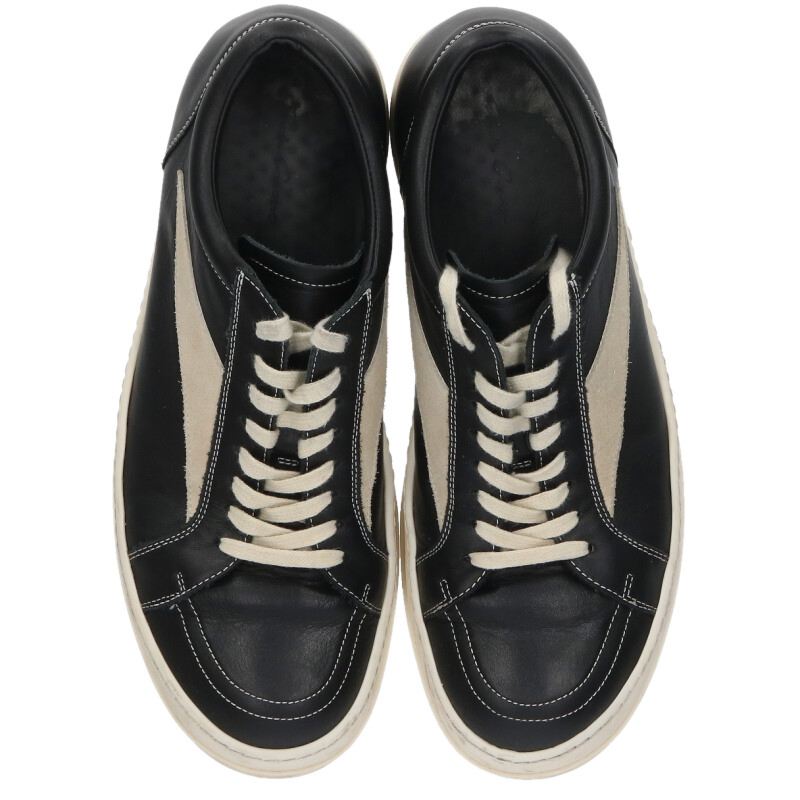 Rick Owens VINTAGE SNEAKERS Leather Low-Cut Size 10.5