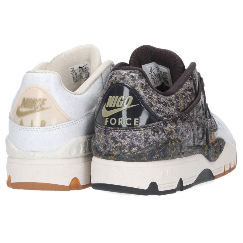 NIKE x NIGO Air Force 3 Low Kintsugi White Gray Size 10