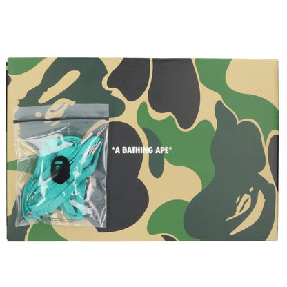 A BATHING APE BAPESTAR Patent Low-Cut Sneakers Size 10
