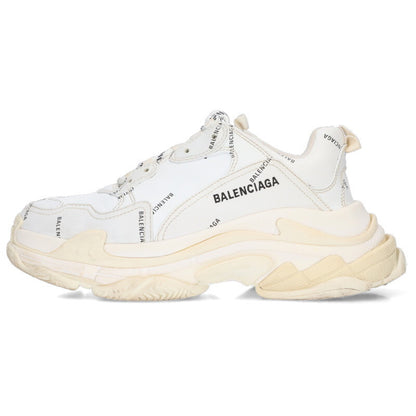 BALENCIAGA TRIPLE S TRAINERS All-Over Logo Print Size 7.5