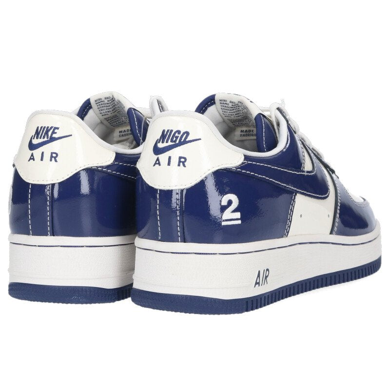 NIKE x NIGO Air Force 1 '01 Low Last Orgy 2 Navy Size 10.5