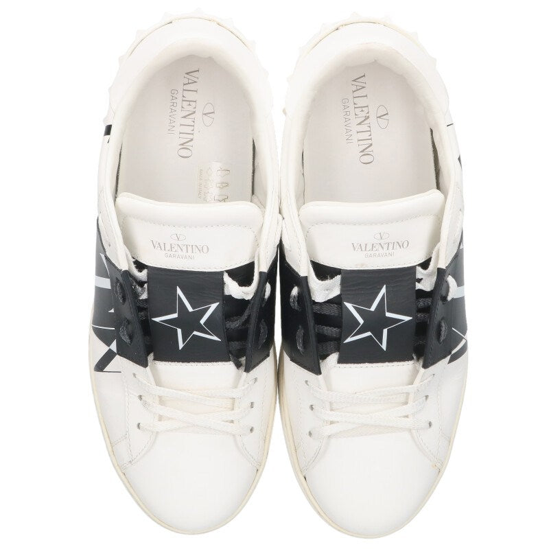 Valentino Garavani TT830Y2 Low Top Sneakers Black Size 7.5