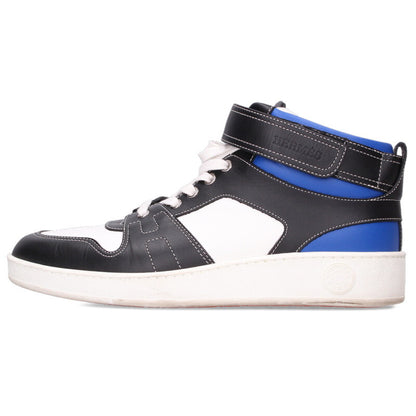 HERMES Freestyle Leather High-Top Sneakers Multi Size 9