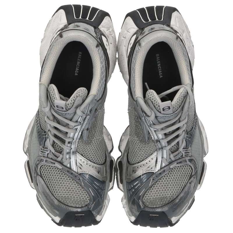 BALENCIAGA STAPLER Sneakers Gray Size 7.5