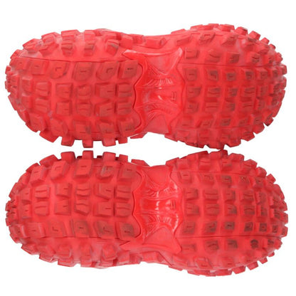BALENCIAGA Bouncer Chunky Sole Sneakers Red Size 8.5