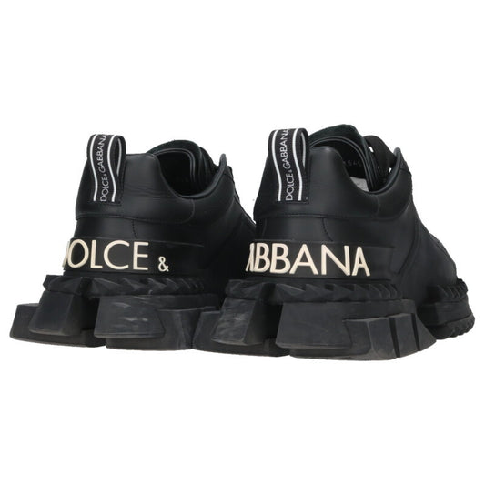 DOLCE & GABBANA Super King Lace-Up Leather Sneakers Size 8
