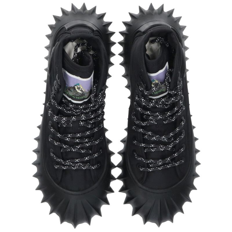 BOTTEGA VENETA Denver Sneakers Black Size 11.5