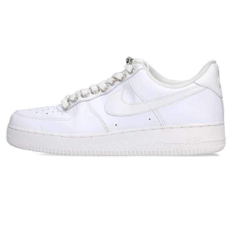 Chrome Hearts x Nike AF1 Bolo Tip White/Silver Size 10.5