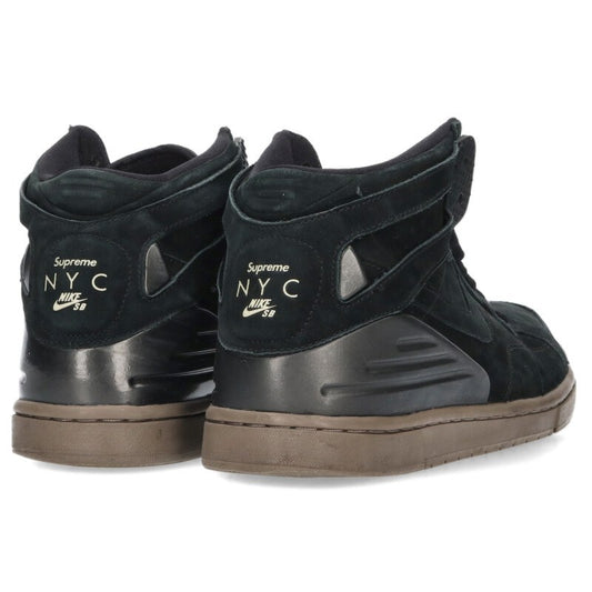 SUPREME x Nike Zoom Air 94 Hi Sneakers Black Size 10.5